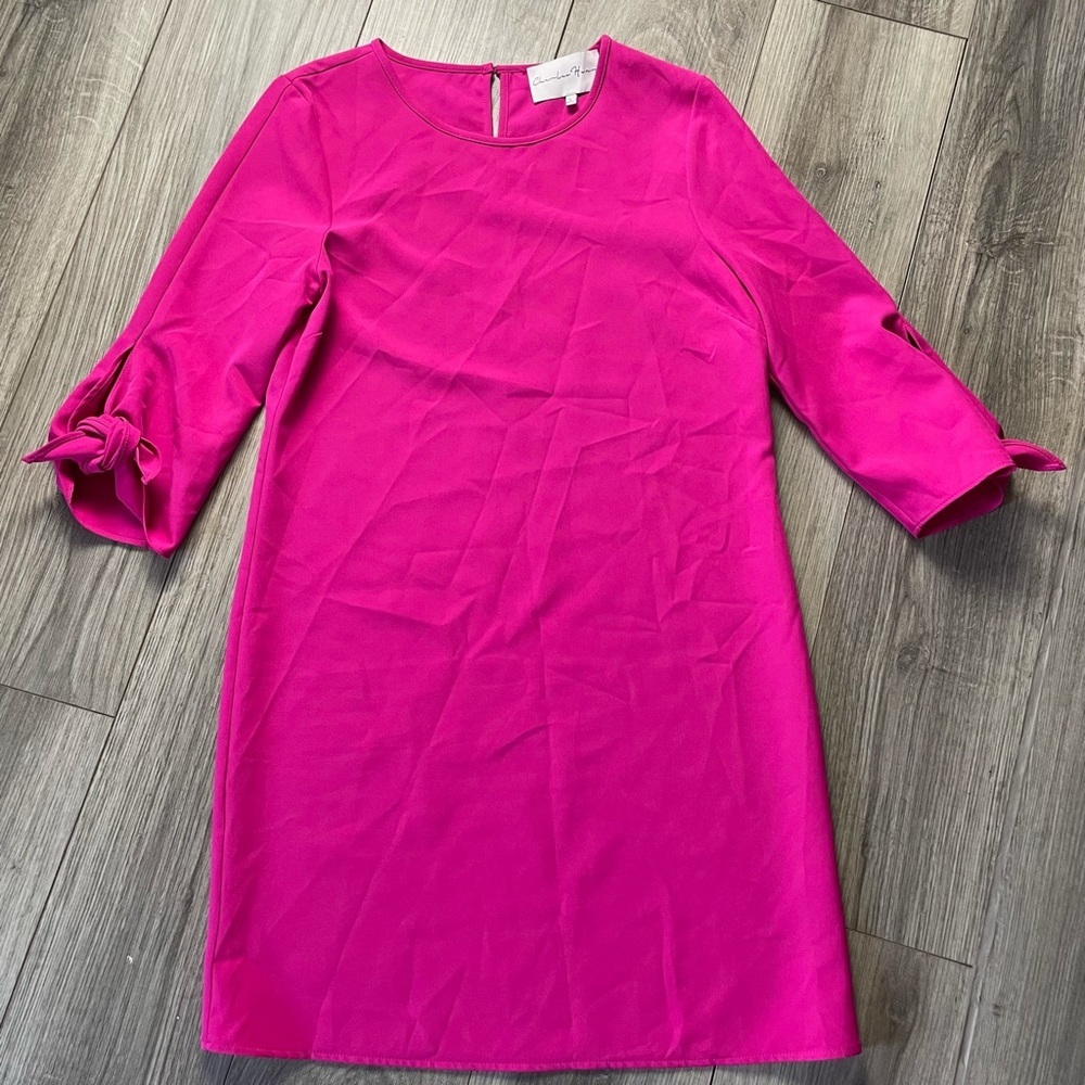 Charles Henry Knot tie Shift Dress